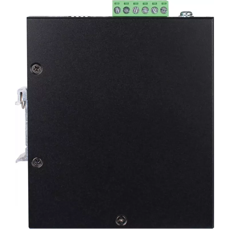 Eaton Tripp Lite Series industriālais Gigabit PoE++ inžektors, 60W, 802.3bt, Midspan, -40°C līdz 75°C, IP30, divkāršs 24-57VDC, DIN sliede, 1 ports, melns
