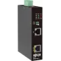 Eaton Tripp Lite Series industriālais Gigabit PoE++ inžektors, 60W, 802.3bt, Midspan, -40°C līdz 75°C, IP30, divkāršs 24-57VDC, DIN sliede, 1 ports, melns