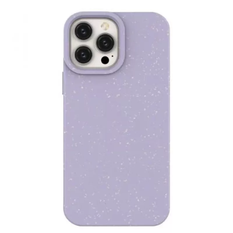 ECO Apple iPhone 13 Pro Max Silikona Vāciņš Telefona Apvalks Violetā Krāsā