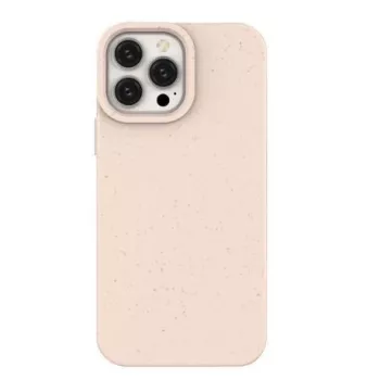 Eco Apple iPhone 14 Pro Max Silikona Bioloģiski Noārdāms Vāciņš Rozā