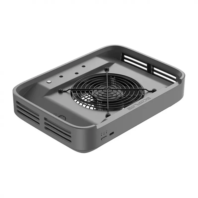 EcoFlow Smart Cooling Deck EcoFlow Glacier portatīvajam ledusskapim - salokāms, magnētisks, ar griešanas dēli, tasīšu turētājiem, LED gaismu un uzglabāšanu