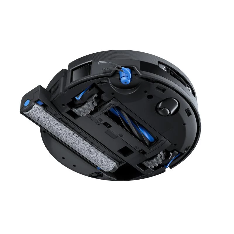 ECOVACS DEEBOT X12 OmniCyclone Robotu putekļsūcējs ar automātisko iztukšošanas staciju, 6000 Pa sūkšana, Melns (DEX35)