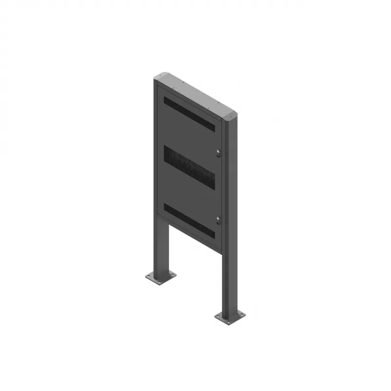 EDBAK EB-POK100 āra portreta kiosks Samsung 55 collu LH55OHF displejam, IP56, melns