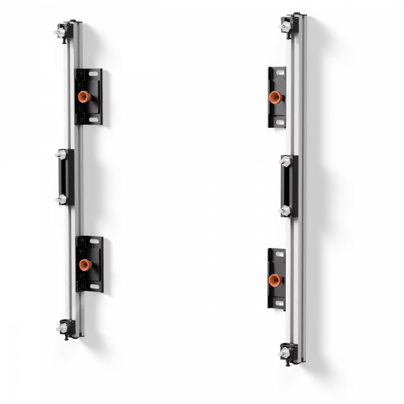 EDBAK ULS2337 Universāla LED sistēma 2 skapjiem 600 x 337,5 mm | Melna