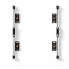 EDBAK ULS2337 Universāla LED sistēma 2 skapjiem 600 x 337,5 mm | Melna