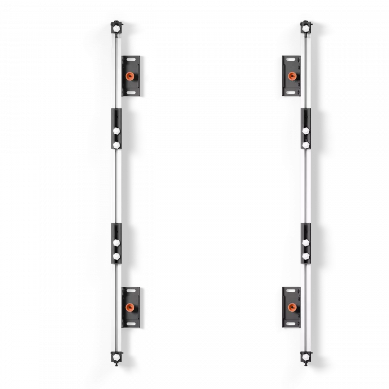 EDBAK ULS3337 Universāla LED sistēma 3 skapjiem 600 x 337.5 mm | Melna