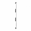 EDBAK ULS3337 Universāla LED sistēma 3 skapjiem 600 x 337.5 mm | Melna