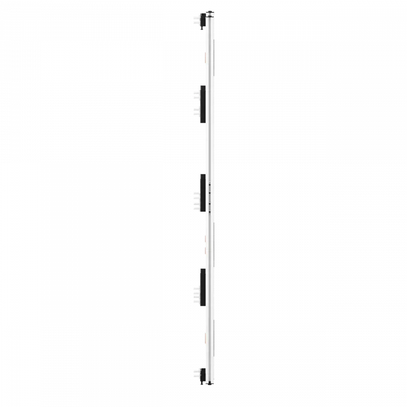 EDBAK ULS4337 Universāla LED sistēma 4 skapjiem 600 x 337,5 mm, melna