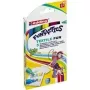 Edding e-17 finelineru pildspalvu komplekts - 0,5 mm šķiedras uzgalis, dažādas krāsas (zila, brūna, zaļa, violeta, dzeltena), uz ūdens bāzes tinti, 5 pildspalvas 4-17-5