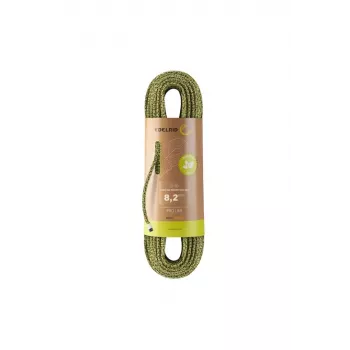 EDELRID Lina Starling Protect Eco Dry 8.2mm 70m Yellow-Night Kāpšanas virve