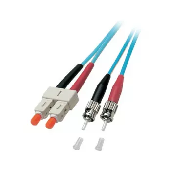 EFB Dupleksais optiskais ielāpu kabelis SC-ST OM3 50/125µm LSZH akva 5m