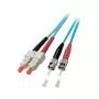 EFB Dupleksais optiskais ielāpu kabelis SC-ST OM3 50/125µm LSZH akva 5m