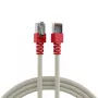 EFB ECOLAN Cat.5e SF/UTP krustojuma ielāpu kabelis, RJ45, CCA, PVC, pelēks, 0.5m