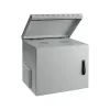 EFB-Elektronik 19 inch sienas skapis IP55, 20U, stikla durvis, 600 mm dziļums, RAL 7035 (691720IP55.2G)