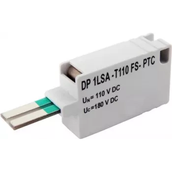 EFB-Elektronik 1DA smalkā aizsardzība ar FailSafe, 48 V DC, datu līnijas pārsprieguma aizsargs, PTC, DIN sliedes montāža, melns 46150.48