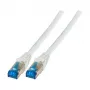 EFB Elektronik Cat.6 U/UTP ielāpu kabelis RJ-45 vīrišķais uz RJ-45 vīrišķais, pelēks, 0,5 m