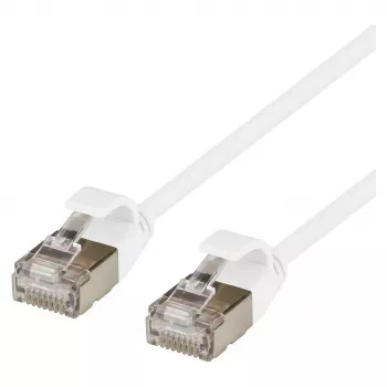 EFB ELEKTRONIK Cat.6A U/FTP TPE īpaši elastīgs RJ45 komutācijas kabelis, balts, 1,5 m