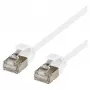 EFB ELEKTRONIK Cat.6A U/FTP TPE īpaši elastīgs RJ45 komutācijas kabelis, balts, 1,5 m