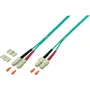 EFB-Elektronik Dupleksais savienotājkabelis SC-SC 50/125µ, OM4, LSZH, Erika violets, 3,0mm, 15m O0318.15