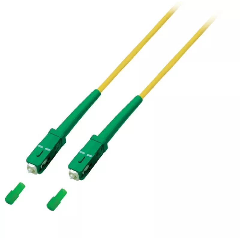 EFB Elektronik Fiber Optic Patch Cable SC/APC Single-mode (M) 1m Yellow