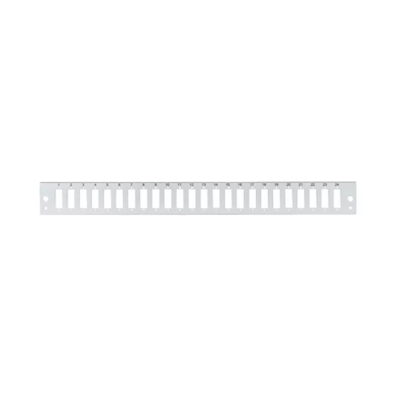 EFB Elektronik Front Plate 24 x SC Duplex/LC Quad Vertical, Grey