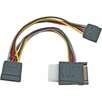 EFB Elektronik K5347.015 SATA uz 2x SATA + Molex barošanas sadalītāja kabelis - 0,15 m