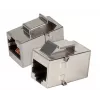 EFB Elektronik Keystone adaptera modulis RJ45 sieviešu uz sieviešu STP Cat.5e nerūsējošais tērauds - 37508.1V3