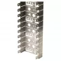 EFB Elektronik LSA montāžas paliktnis, 50 moduļi, dziļums 50 mm, liekuma rādiuss 25 mm, iepakojumā 2 gab.