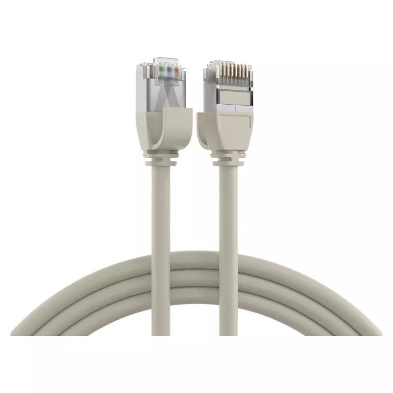 EFB Elektronik RJ45 Patch Cable Cat.6A U/FTP TPE 4mm Ultraflex Grey 1m