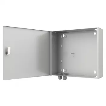EFB Mini sienas montāžas korpuss 5 moduļiem 290x320x88mm, gaiši pelēks (RAL 7035), IP30, ar slēdzeni