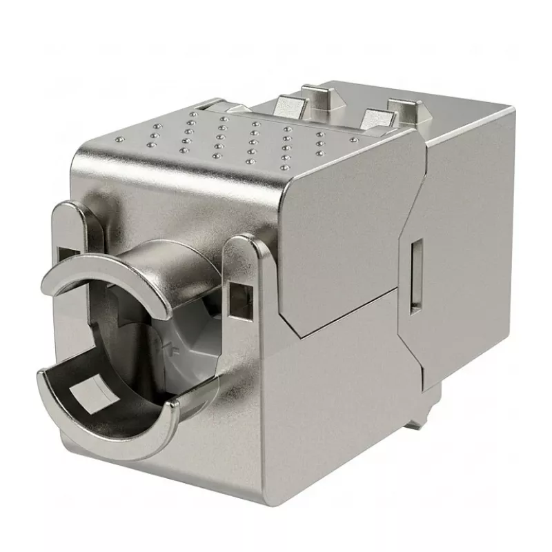EFB RJ45 Keystone Slimline Cat.6A Shielded Die-Cast Zinc 10GE