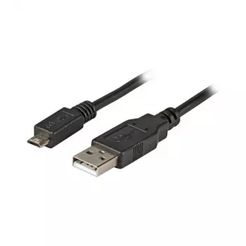 EFB USB 2.0 kabelis A uz Micro-B 5 kontaktu, 0,5 m, melns, Classic
