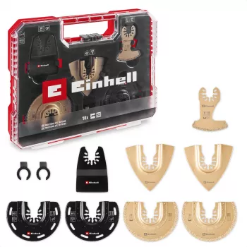 Einhell 708110 XLPLUS-CASE HCS HM daudzfunkcionālo instrumentu piederumu komplekts, 37 daļas