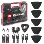Einhell 708135 XL-PLUS-CASE BiM HSS daudzfunkcionālo instrumentu piederumu komplekts, 10 gabali