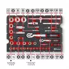 Einhell E-Case 201-Daļu Mehāniķa Instrumentu Komplekts (Hroma Vanādija Tērauds, Sakraujams) (370513)