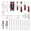 Einhell E-Case 201-Daļu Mehāniķa Instrumentu Komplekts (Hroma Vanādija Tērauds, Sakraujams) (370513)