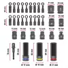 Einhell Trieciena uzgaļu un ligzdu komplekts 1/2 inch 32 daļas XL futrālī