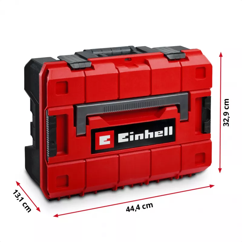 EINHELL-KWB E-Case Renovācijas instrumentu komplekts, 78 daļas (Melns/Sarkans)