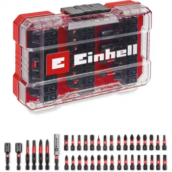 EINHELL-KWB Trieciena uzgaļu komplekts M-CASE, 39 daļas (ar uzgriežņu atslēgu uzgaļiem)