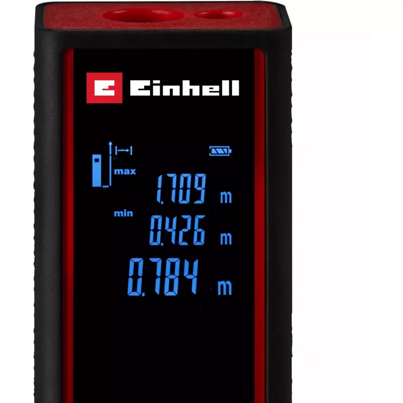 EINHELL Lāzera attāluma mērītājs TC-LD 30 R (Melns/Sarkans, 5 cm - 30 m)