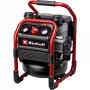 EINHELL Power X-Change Bezvadu Gaisa Kompresors SILENZZO 18/160, 18V (Sarkans/Melns, bez Akumulatora un Lādētāja)