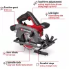 Einhell Power X-Change Bezvadu Rokas Ripzāģis TE-CS 18/150-2 Li-Solo, 18V (Sarkans/Melns, Bez Akumulatora un Lādētāja)