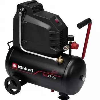 EINHELL TC-AC 190/24/8 I OF Bez eļļas kompresors, 1100 W, 24 L tvertne, 8 bar, Melns