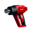 Einhell TC-HA 2000/1 karstā gaisa pistole 2000 W 550°C 500 l/min ar 4 sprauslām un skrāpi sarkana