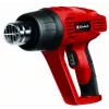 Einhell TC-HA 2000/1 karstā gaisa pistole 2000 W 550°C 500 l/min ar 4 sprauslām un skrāpi sarkana