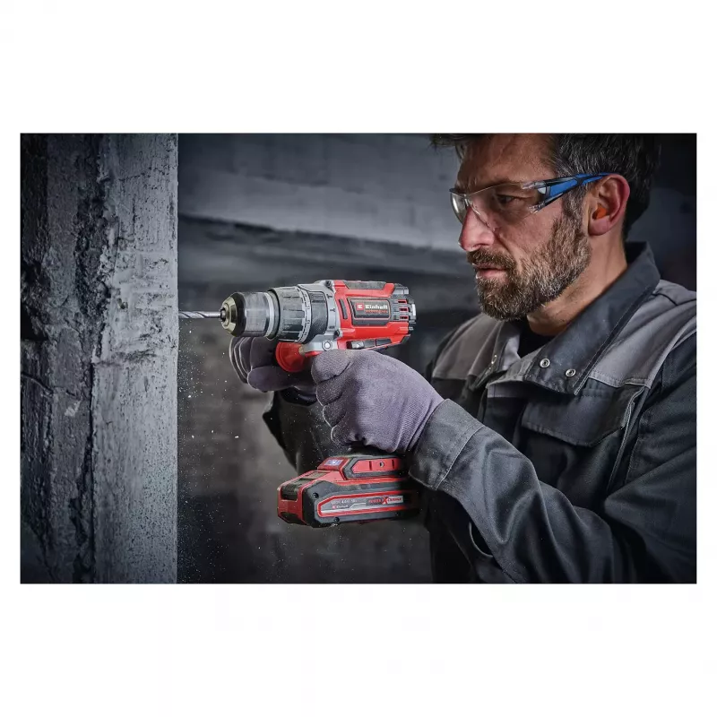 Einhell TP-CD 18/70 Li-i BL Bezvadu triecienurbjmašīna – 18V bezsuku, 70 Nm, 2 ātrumi, 2x4.0Ah Li-Ion komplekts