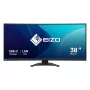 EIZO FlexScan EV3851X-BK 37.5 inch IPS Black monitors, 3840x1600, USB-C 90W, DP, 2x HDMI, 4x USB-A, melns