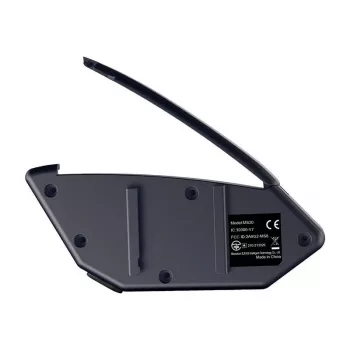 EJEAS MS20 Motocikla interkomu sistēma ar Bluetooth 5.1, 1000m diapazonu, IP65, CVC trokšņu slāpēšanu, HD stereo skaļruņiem, FM radio, USB-C, līdz 20h sarunu laikam