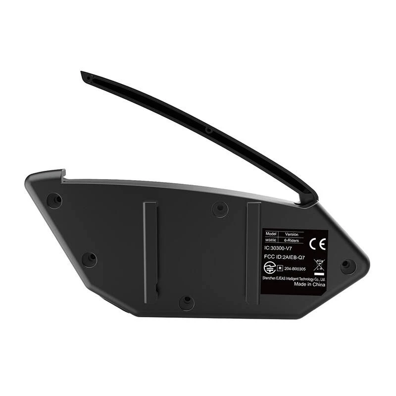 EJEAS MS8-SE Bluetooth motociklu intercoms - 8 braucējiem, 1,5 km diapazons, IP65, 20h sarunu laiks