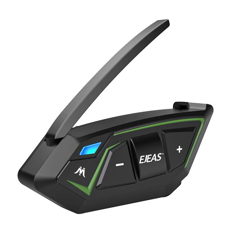 EJEAS MS8-SE Bluetooth motociklu intercoms - 8 braucējiem, 1,5 km diapazons, IP65, 20h sarunu laiks